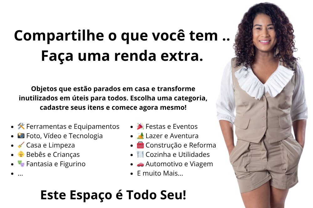 Compartilhe o que você tem. Ajude quem precisa. Economize junto! (1)